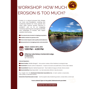 Workshop details - How Much Erosion Is Too Much?